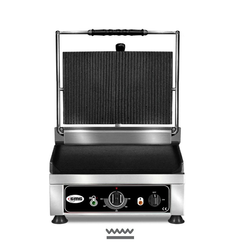 GMG KG 2735 G Yarı Düz Tost Makinesi, 36x27 cm