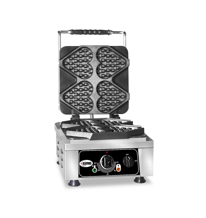GMG KGW 04 Çubuk Kalp Waffle Makinesi 4 x 13,2 x 12,5 x 2,4 cm