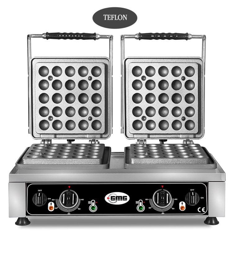 GMG KGW 27 D Mini Top Waffle Makinesi, Çift Kapaklı