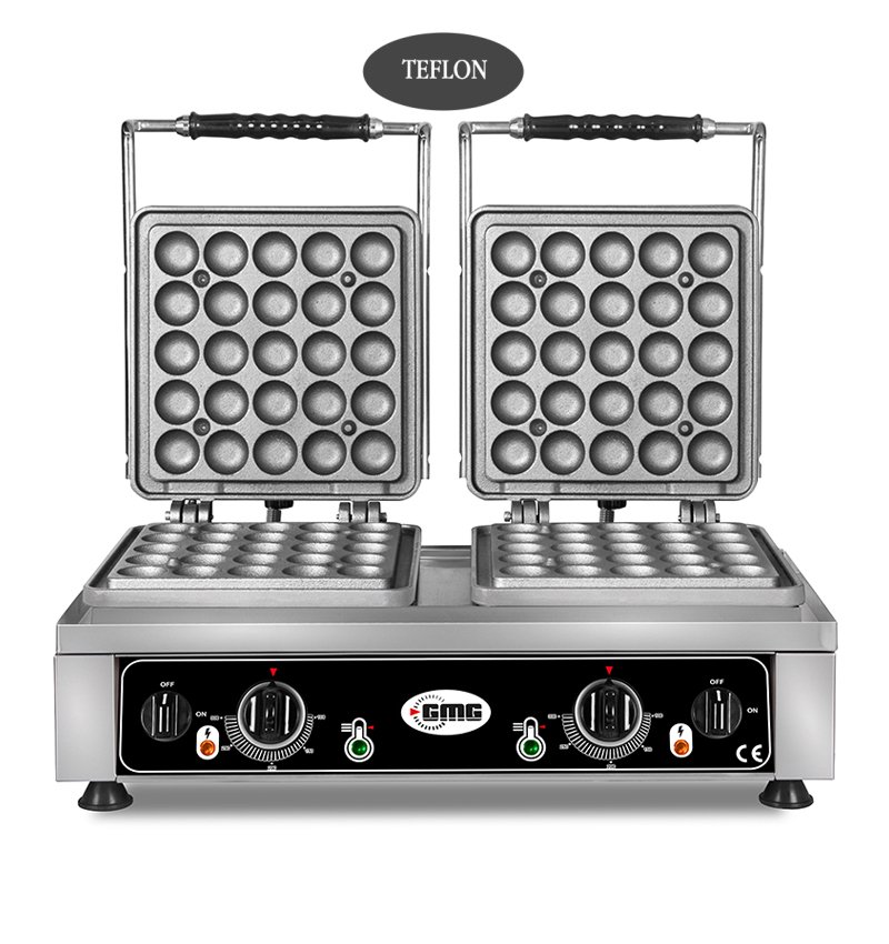 GMG KGW 27 L Mini Top Waffle Makinesi, Çift Kapaklı