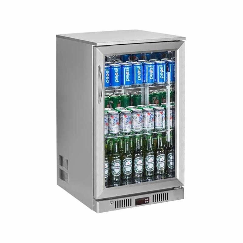 Gtech SC-118F-S Basic Line Bar Tipi Şişe Soğutucu Tek Kapılı, Inox