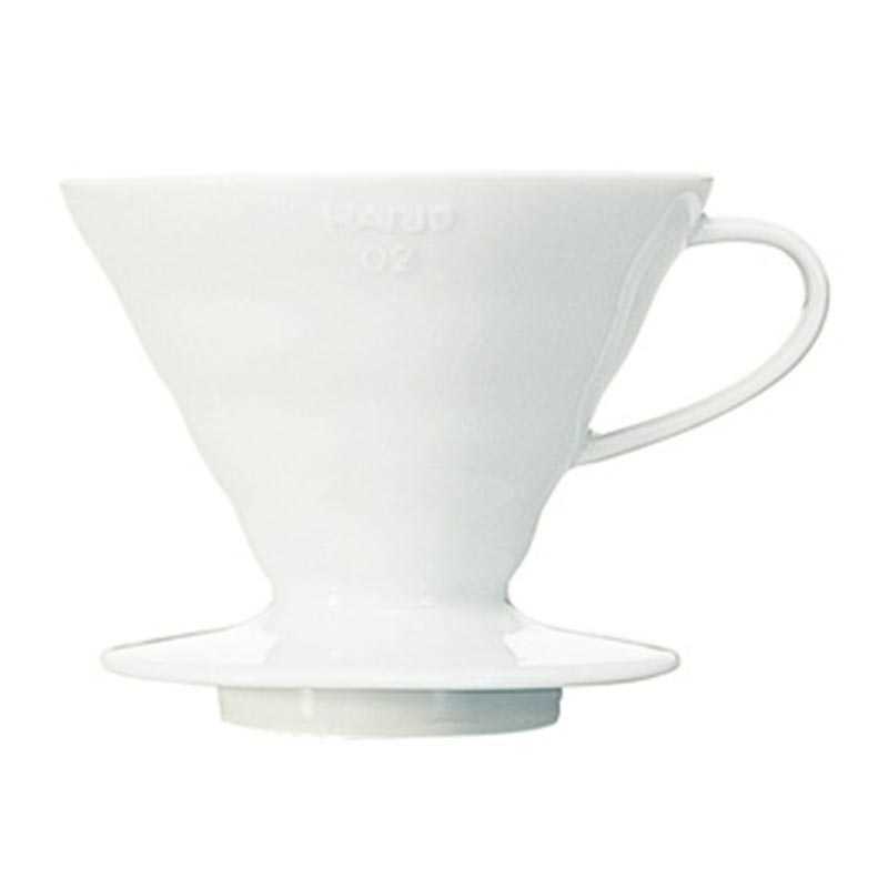 Hario V60 02 Plastik Dripper, Beyaz