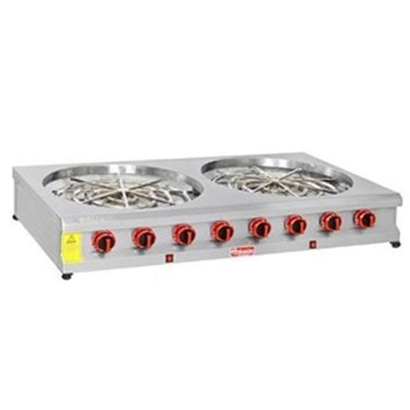 Himaksan 2'li Set Üstü Motorlu Börek Ocağı, Doğalgazlı HMK-MBROG 2