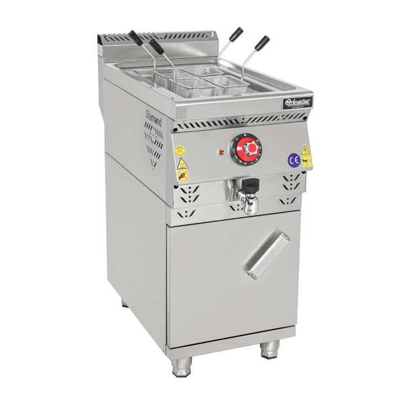 Himaksan Dolaplı Makarna Haşlama Makinesi, Elektrikli 40x90 Cm HMK-DMHE 498