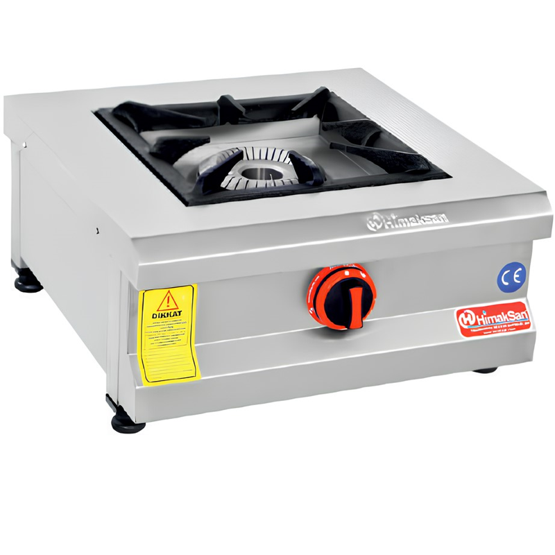 Himaksan Set Üstü Tekli Ocak, LPG’li 50x50 Cm HMK-SOG 550 CE