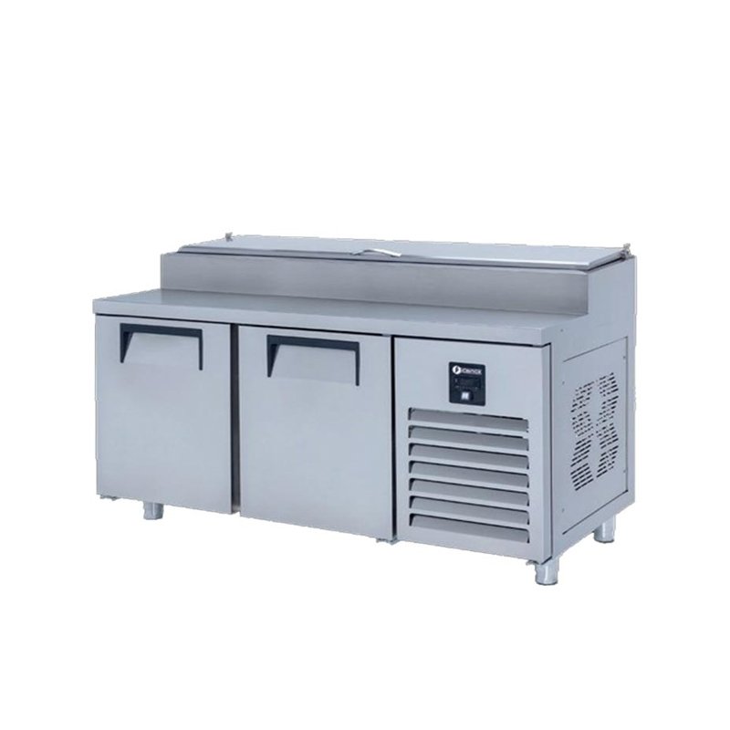 İceinox PTS-L 330 CR Make Up Kısa 2 Kapılı Buzdolabı 330 L 430 K 150x70x85/97 cm