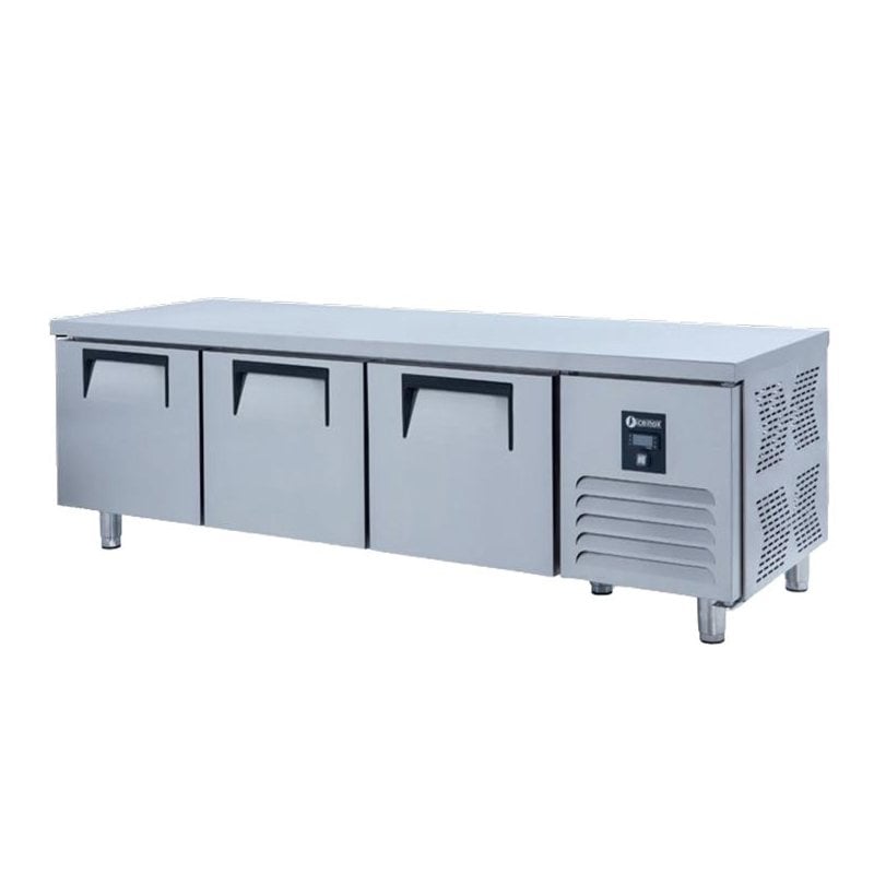 İceinox UTS 330 N CR Pişirici Altı 3 Kapılı Derin Dondurucu 330 L 430 K 200x70x60 Cm