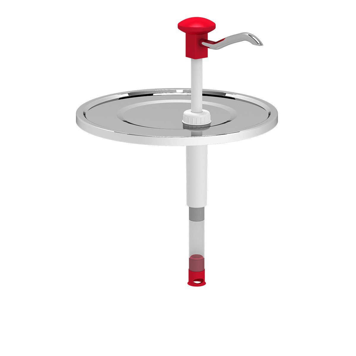 Kalando KD-016 Basmalı Sos Pompa Ünitesi Ø265mm Kırmızı