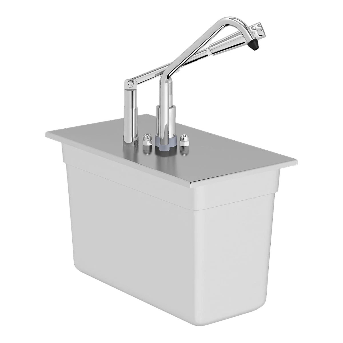 Kalando KD-0213 Gastronorm Kollu Sos Pompası Paslanmaz GN 1/3 7.25 L