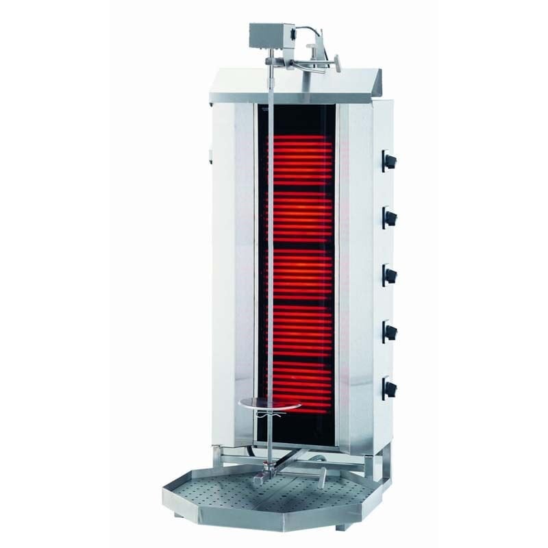Kalitegaz 5 Radyanlı Üstten Motorlu Döner Ocağı, Elektrikli, KLG232