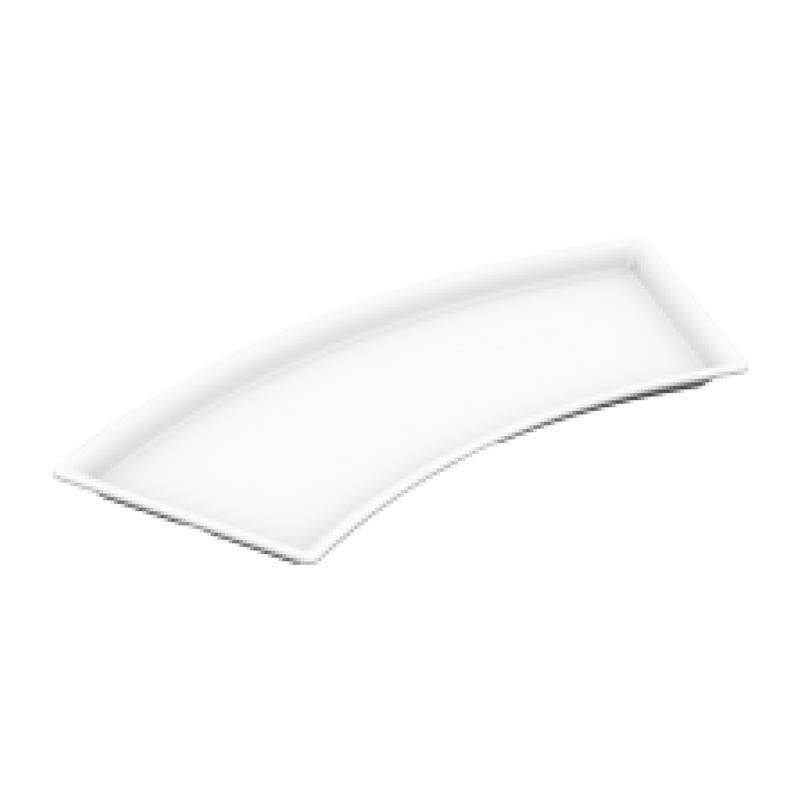 Külsan 104015.CW Gastro Boutique Melamin Teşhir Tabağı, Yarım Ay 40x15 cm