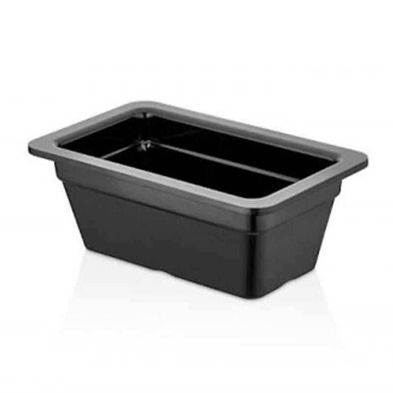Külsan 11400.BL Thermoset Gastronom Küvet GN 1/4 26.5x16.2 cm 2 L Siyah