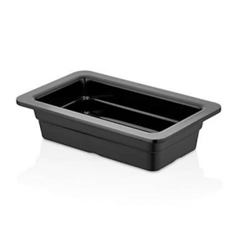 Külsan 11465.BL Thermoset Gastronom Küvet GN 1/4 26.5x16.2 cm 1.1 L Siyah