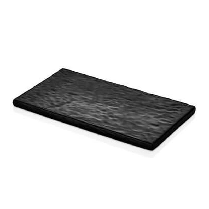 Külsan 17013.BL Thermoset Pano Taş Efektli GN 1/3 17.7x32.5 cm Siyah