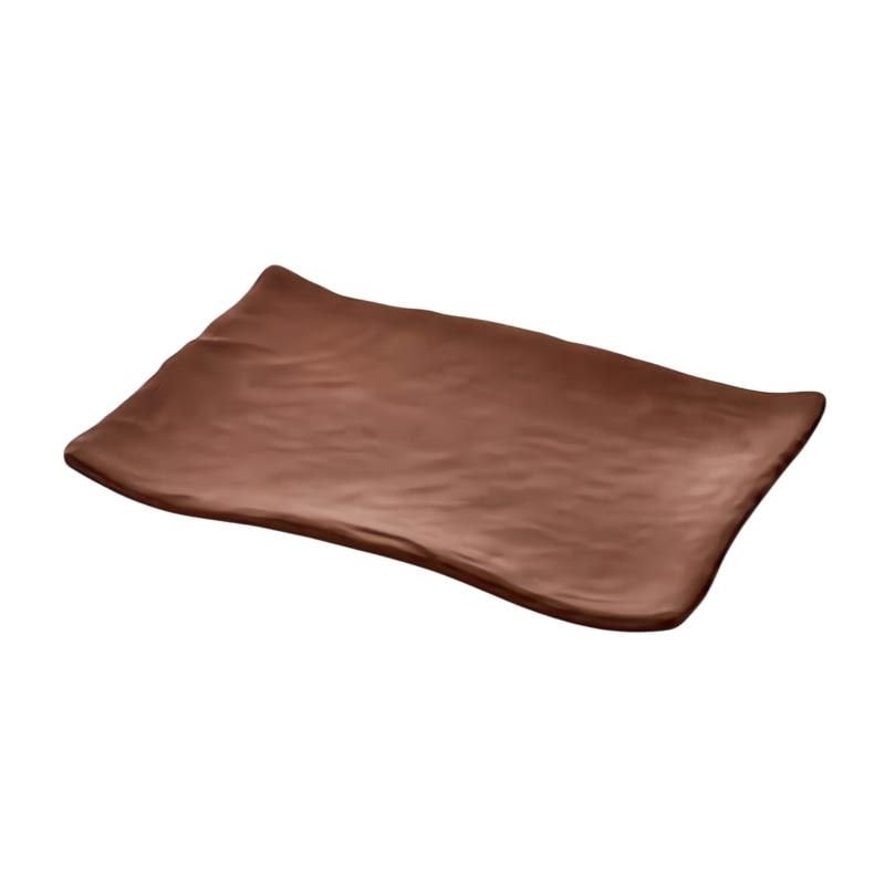 Külsan 30019.BR Thermoset Tabak Dikdörtgen 19x13.5 cm Kahverengi