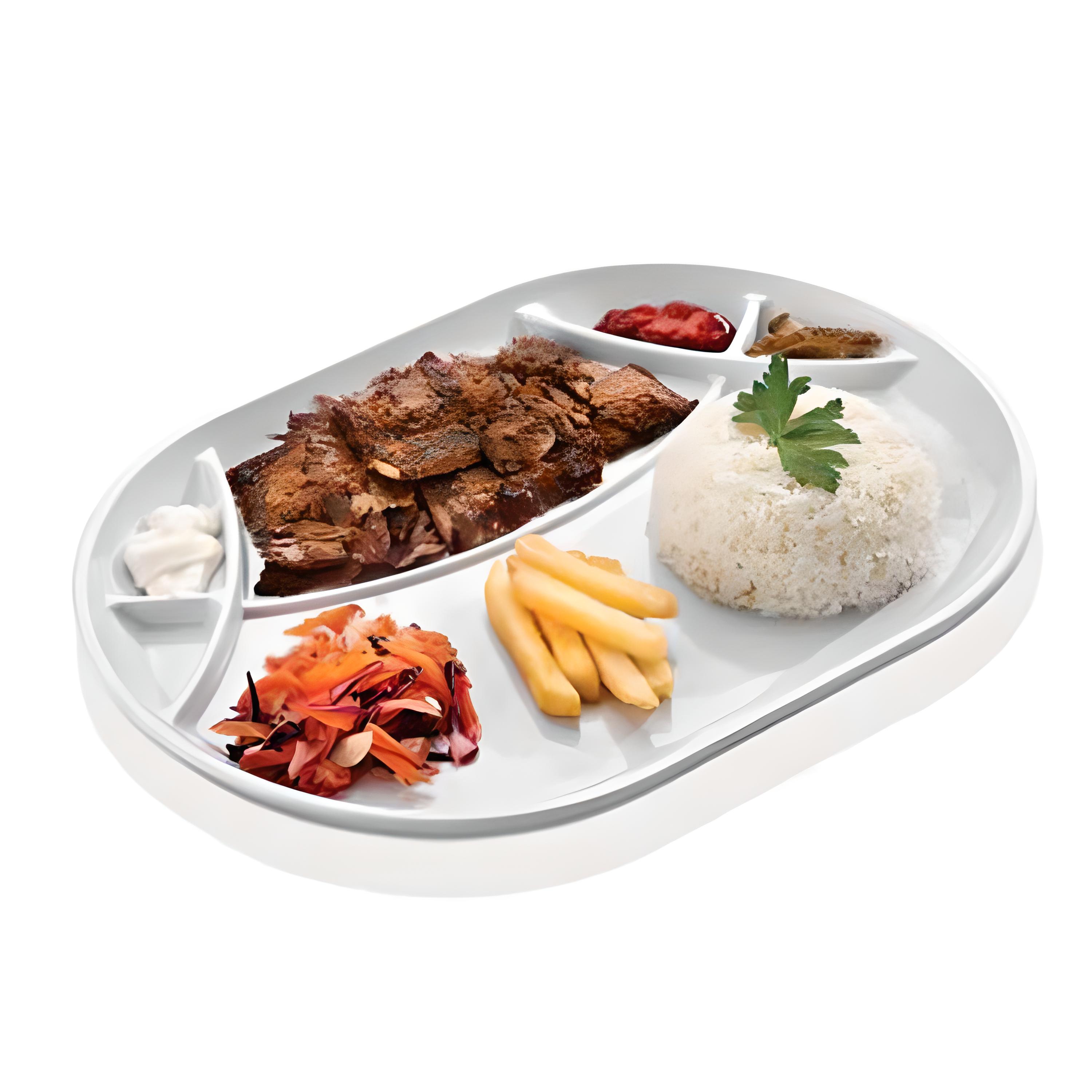 Külsan Thermoset Kebap Tabağı, 34x24 Cm