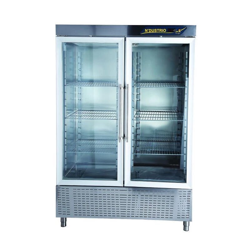NDustrio 2 Cam Kapılı Dik Tip Snack Buzdolabı, CPS-202-GD