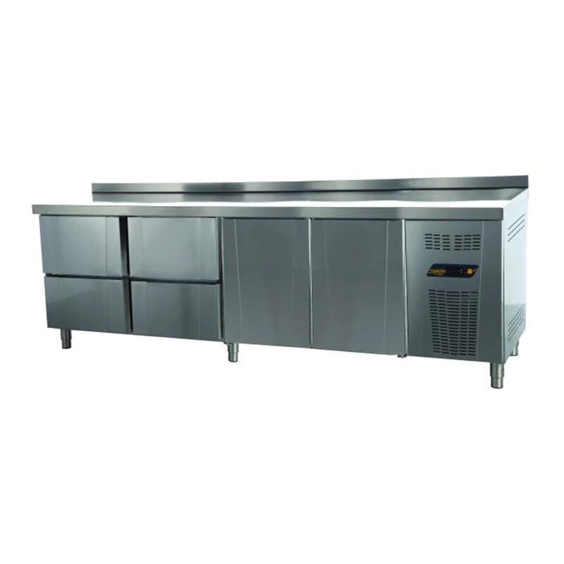 NDustrio 4 Çekmeceli 2 Kapılı Tezgah Tip Snack Buzdolabı TPS-64-4D