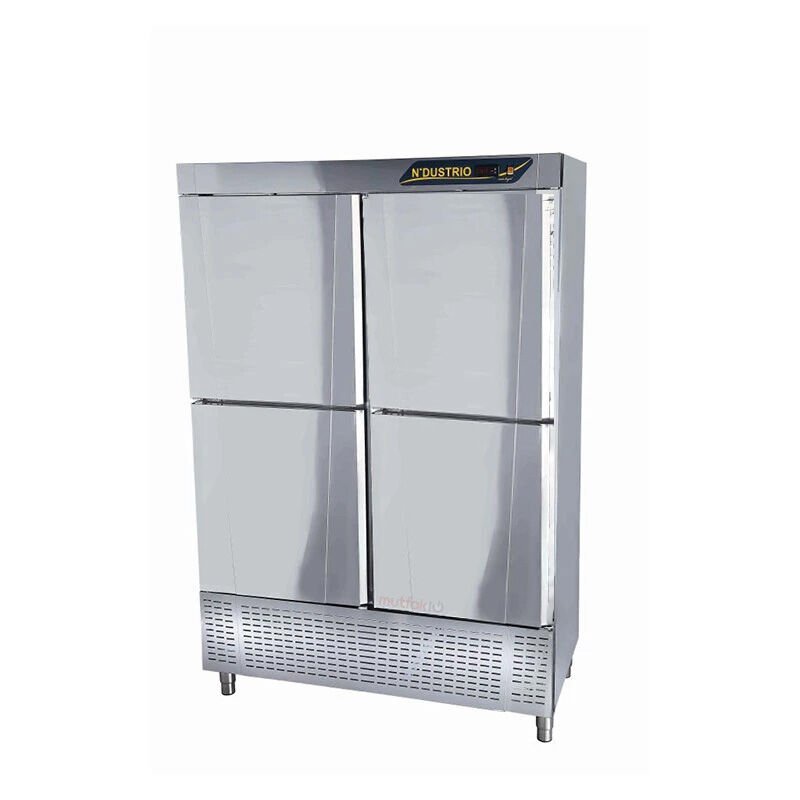 NDustrio 4 Yarım Kapılı Üstten Motorlu Dik Tip Gastronorm Buzdolabı, 1600 L PNX-CPG-204-UC