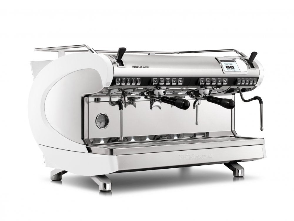 Nuova Simonelli Wave Vol 2 Gruplu Tam Otomatik Espresso Kahve Makinesi Beyaz