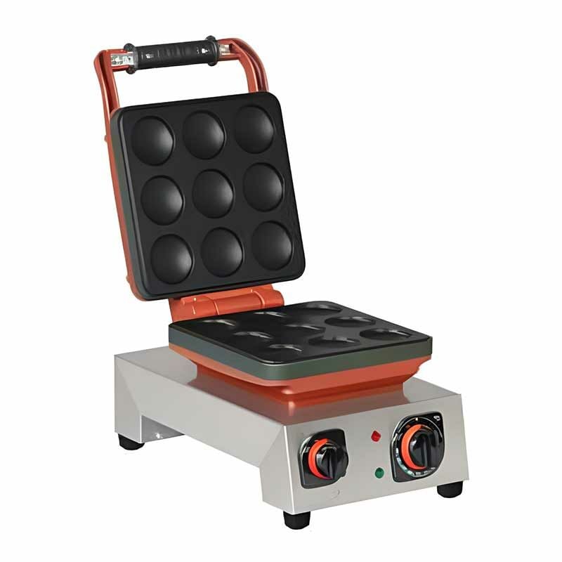 Omake Balls Model, Tekli Kare, Zaman Ayarlı, Waffle Makinası