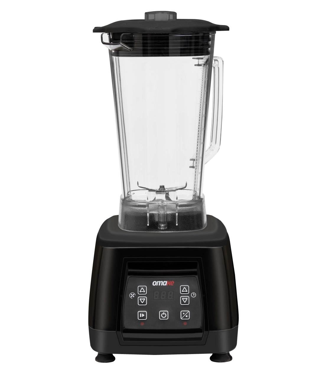 Omake Bar Blender, Dijital, Siyah, 3 Litre