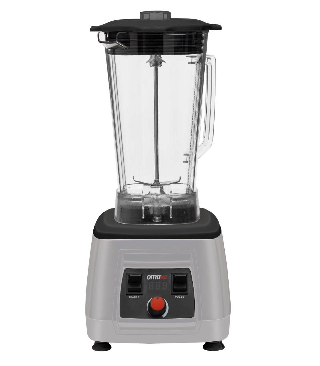 Omake Bar Blenderi, Kapak Sensörlü, Manuel, Gri