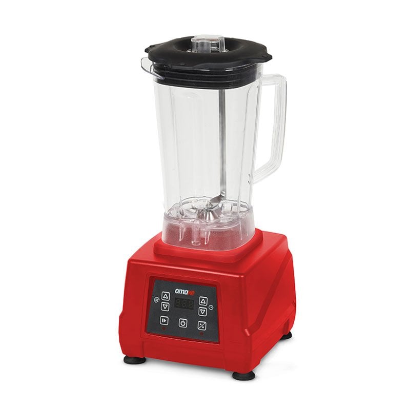 Omake BLE11 E15 Buz Kırıcı Bar Blender Sensörlü Dijital 3 L Kırmızı