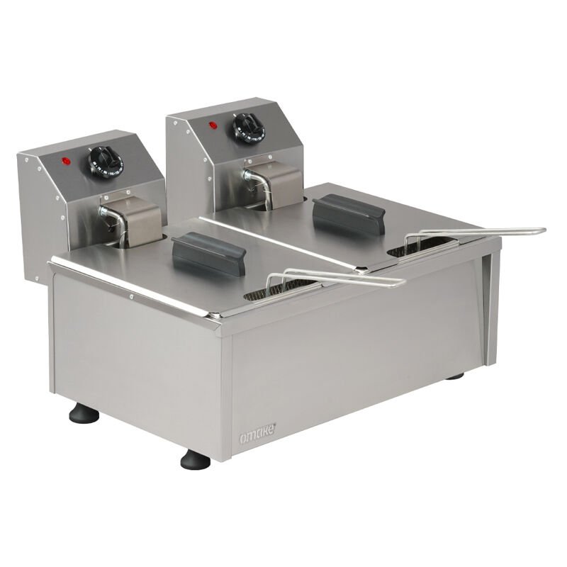 Omake FRT11.E11  8+8 Litre, Fritöz, Elektrikli