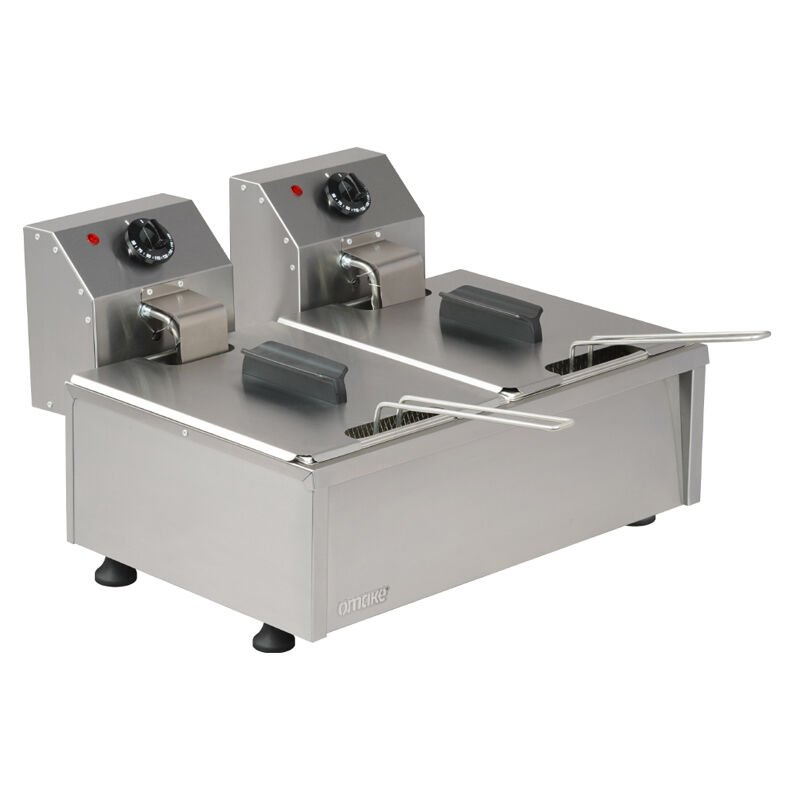 Omake FRT11.E21 5+5 Litre Fritöz, Elektrikli