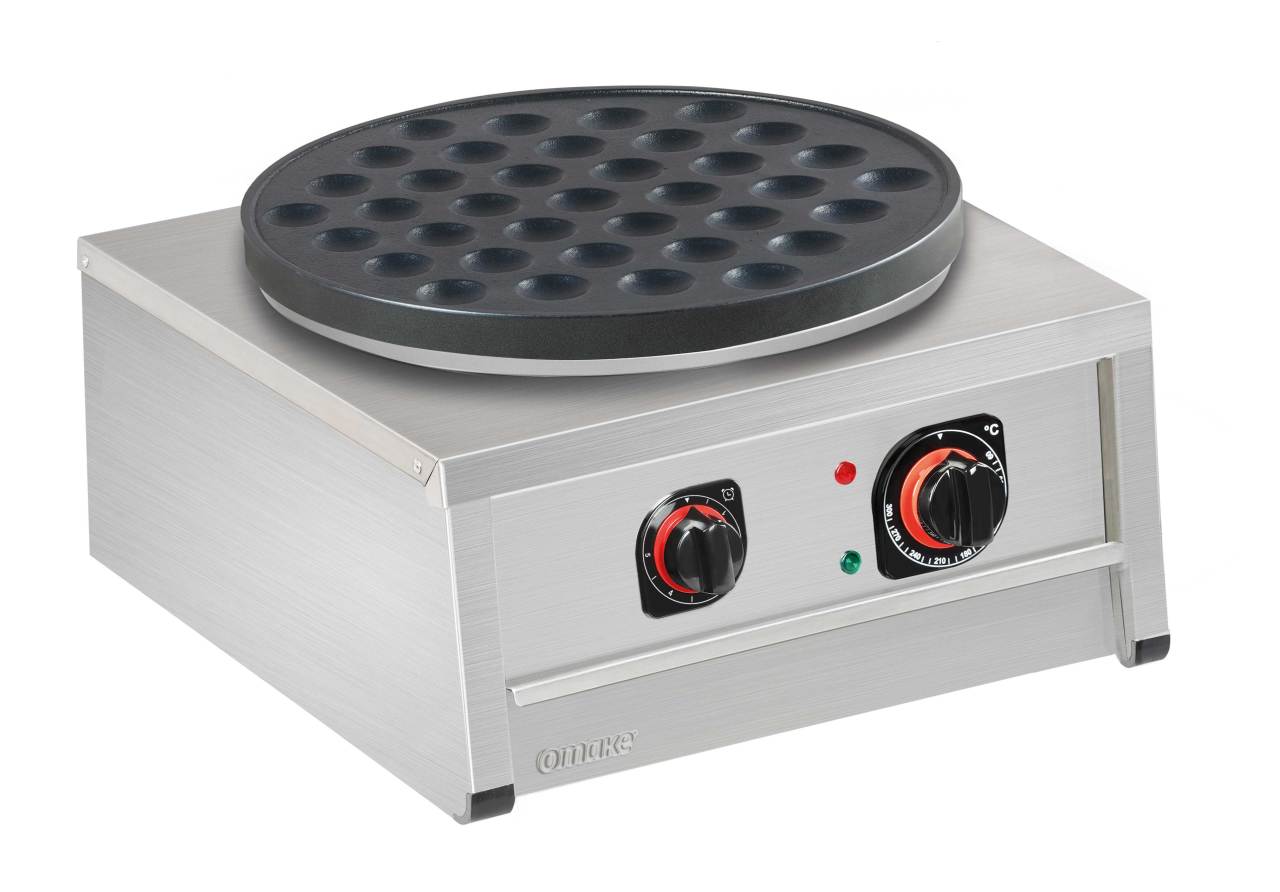 Omake Pankek Makinesi, Tekli, 37 li Teflon, Elektrikli, Zaman Ayarlı