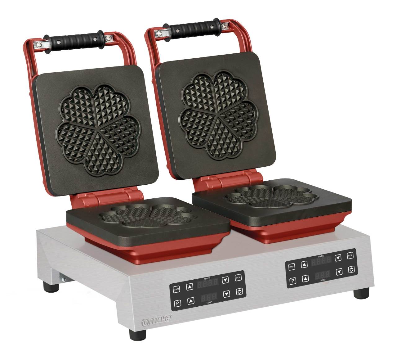 Omake Waffle Makinesi, Dijital, Sabit İkili, Küçük Çiçek