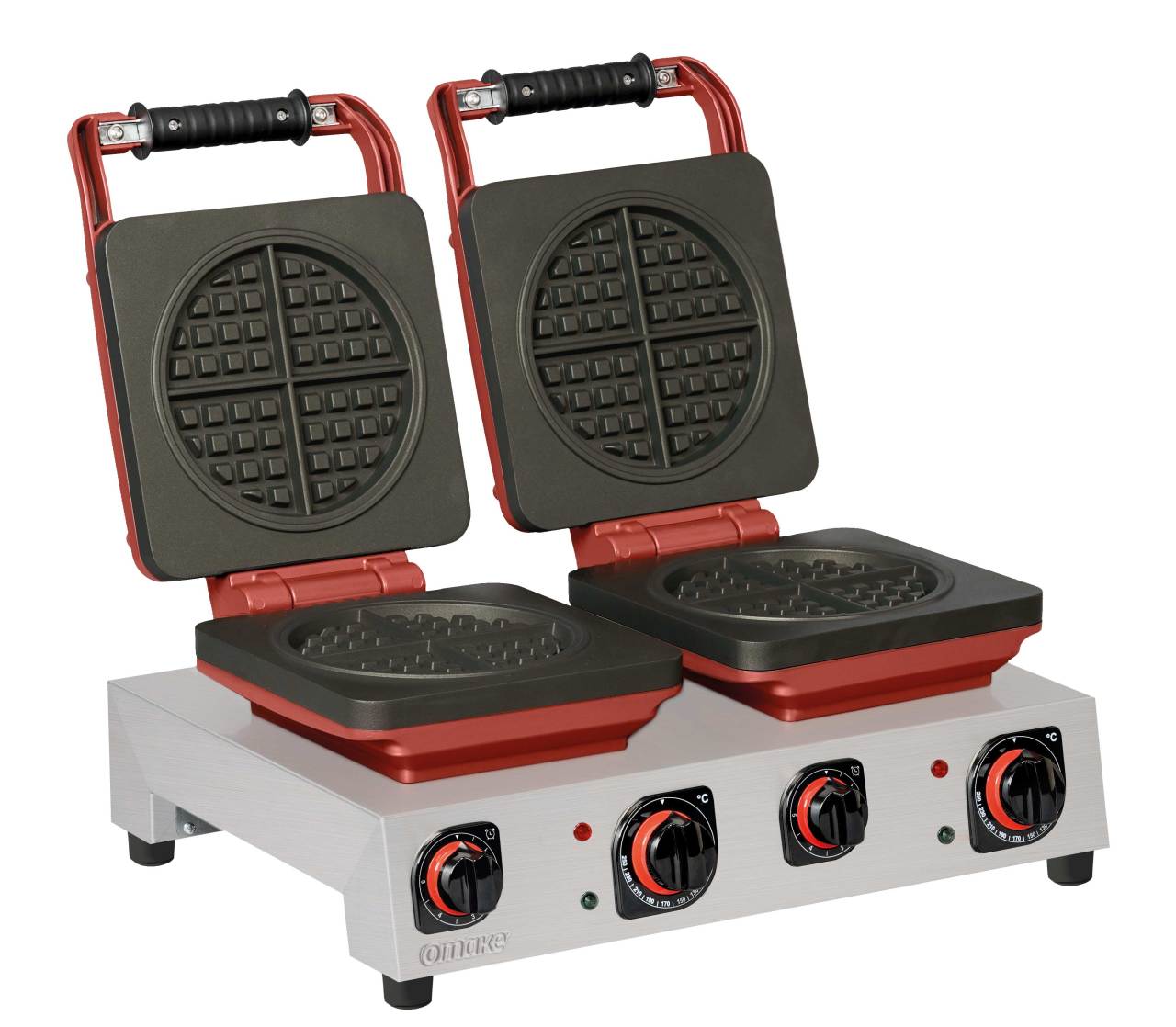 Omake Waffle Makinesi, Dijital, Sabit İkili, Americano