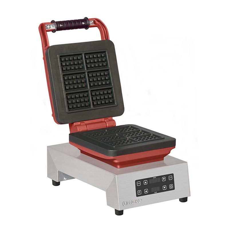 Omake Waffle Makinesi, Dijital, Kare -Mini Belçika