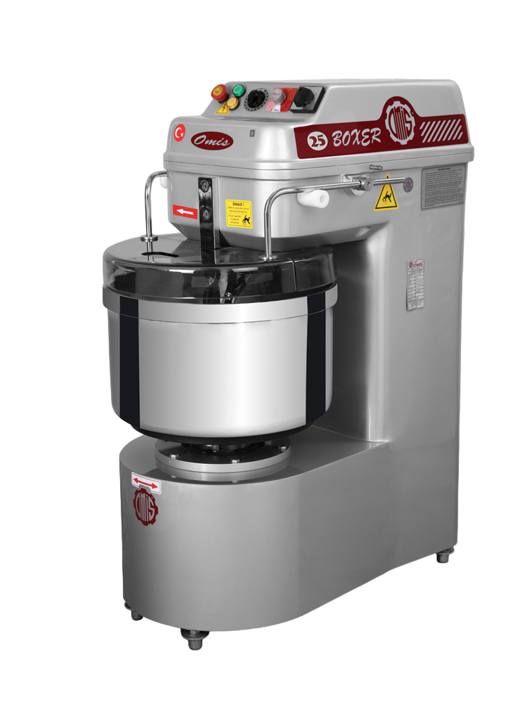 Omis SHK-25 Spiral Hamur Yoğurma Makinesi Hız Kontrollü 25 Kg