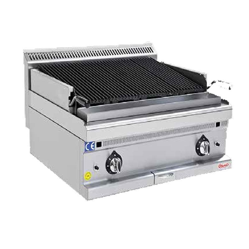 Osimo Gazlı Lavataş Grill Izgara, 60 Cm, 14 kW