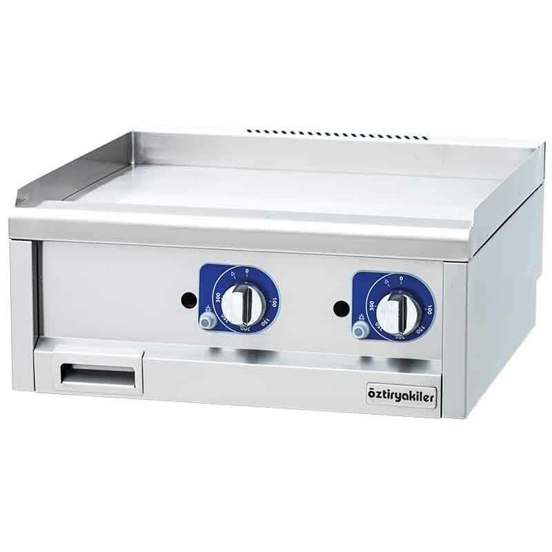 Öztiryakiler 600 Seri Set Üstü Grill Plate, Düz, Elektrikli, 60x60x26 cm, 6644