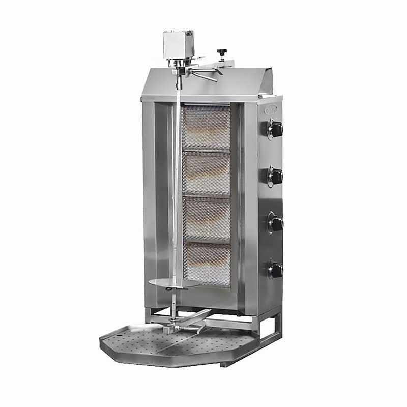 Pimak DO7/M77-1 Gazlı 4 Gözlü Üstten Motorlu Döner Makinası