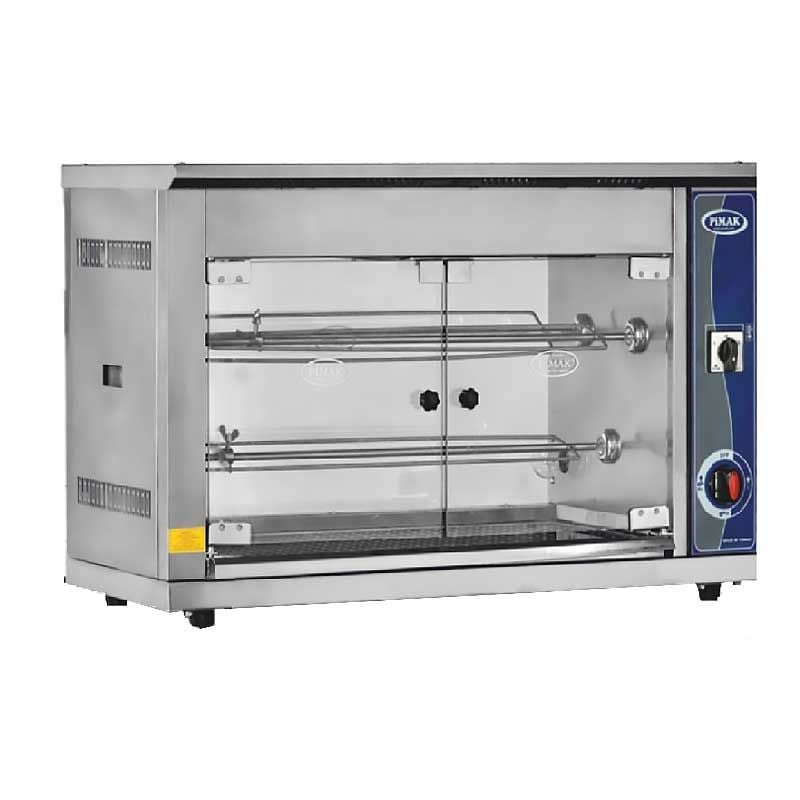 Pimak M004-E Set Üstü Piliç Çevirme Makinası 15 Kapasiteli Elektrikli