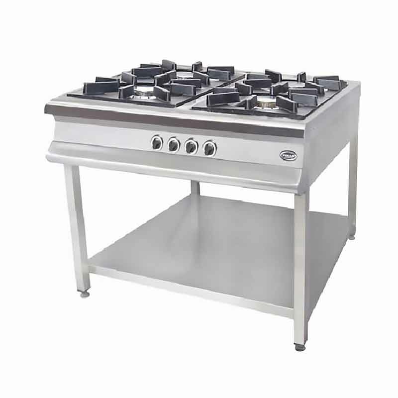 Pimak MX-3A Taban Raflı 3'lü Gazlı Ocak