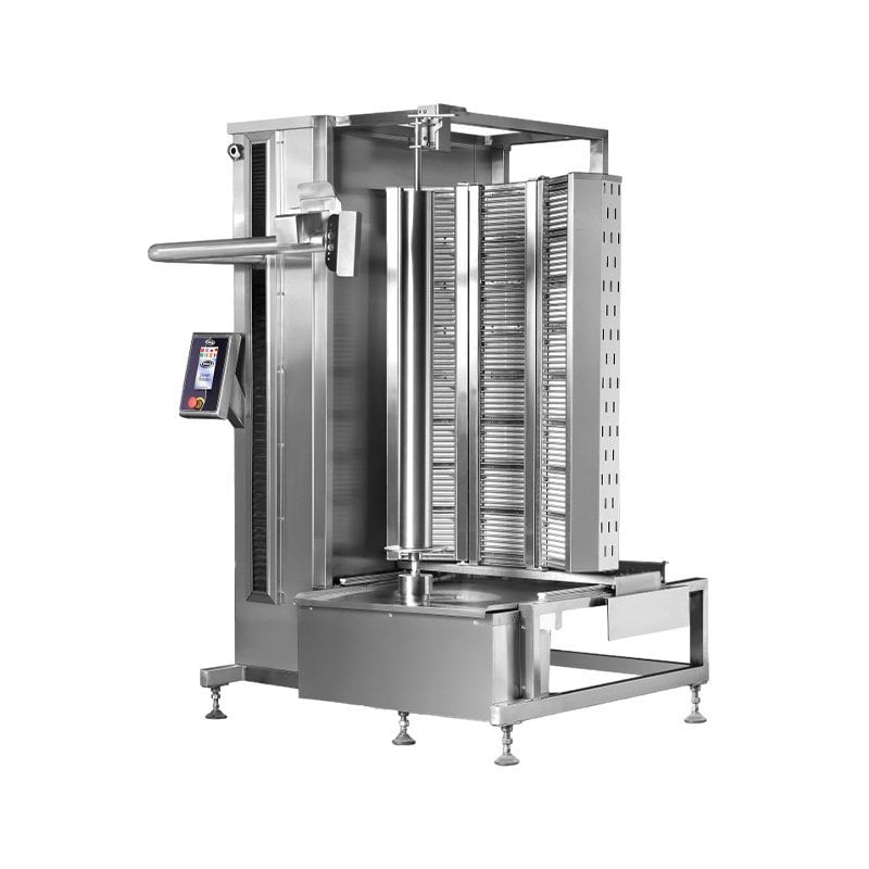 Pimak PDR650-G Otomatik Döner Robotu 8+8+8 Radyanlı Alttan Motorlu Gazlı