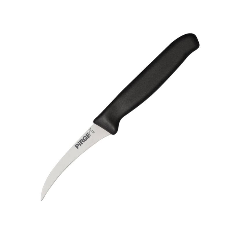 Pirge Creme Dekor Bıçağı Eğri Büyük - 41273