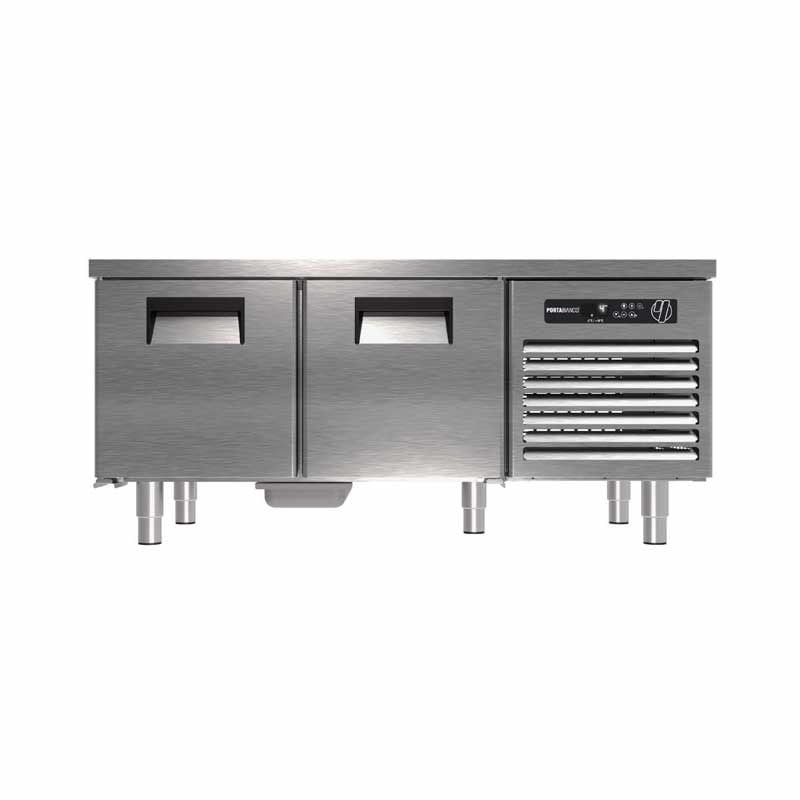 Portabianco 2D70 Cihaz Altı Monoblok Derin Dondurucu, 2 Kapılı, 180 lt, 304 Kalite