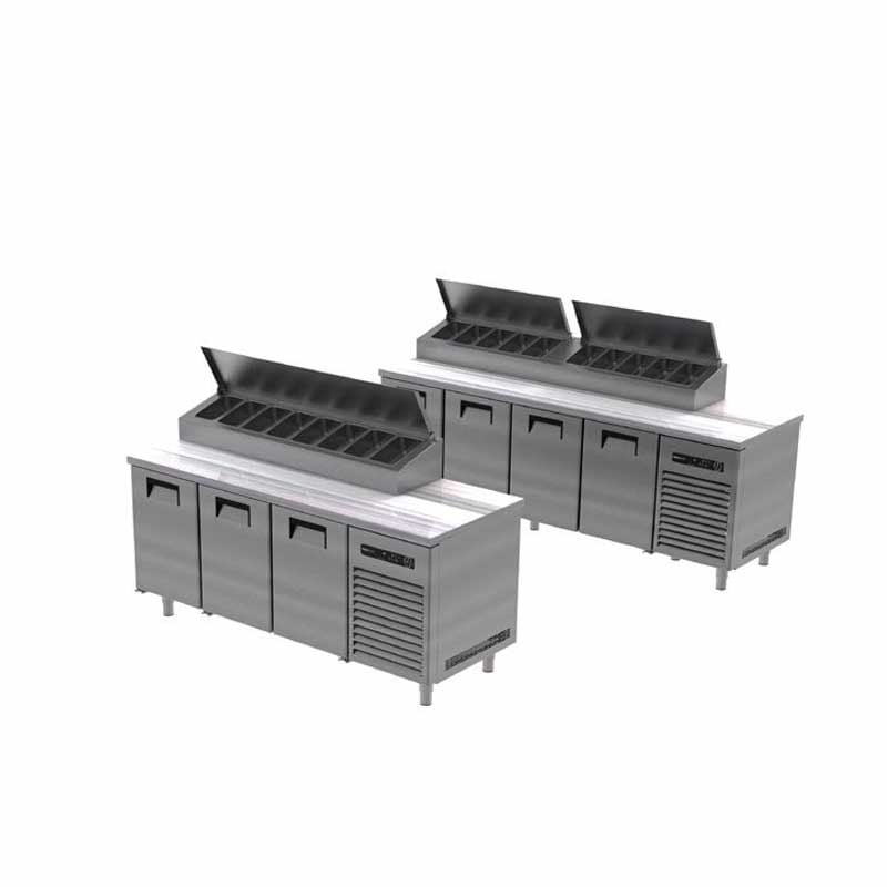 Portabianco 4N70 Mermer Tabanlı Make-Up Buzdolabı, 4 Kapılı, 304 Kalite