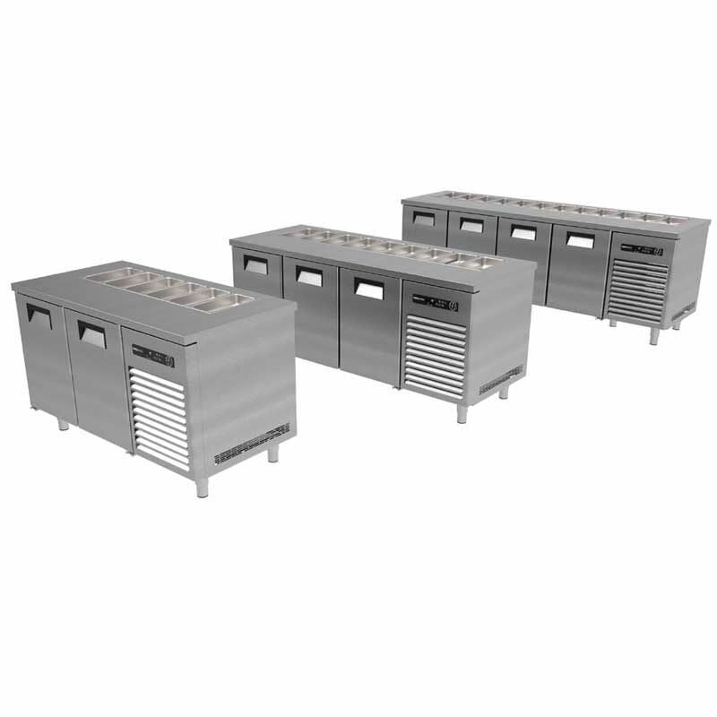 Portabianco ASBHK-2N70E Soğuk Servis Buzdolabı Camlı, 2 Kapılı, 430 Kalite