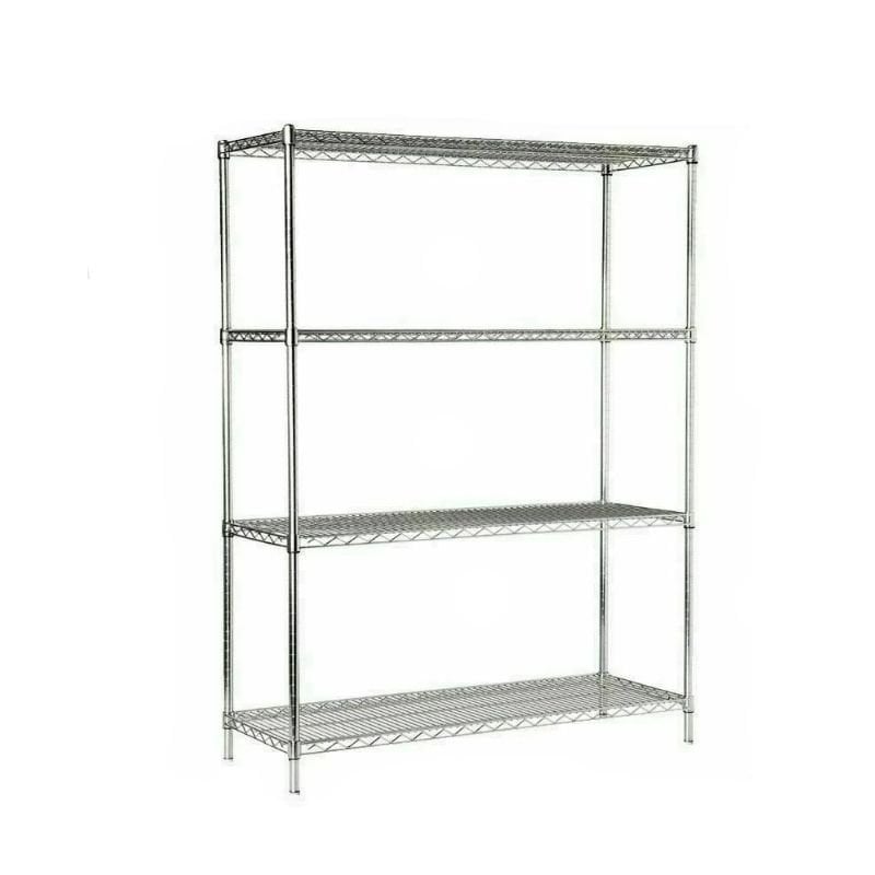 Portashelf 4 Katlı Tel İstif Rafı 46x91x183 Cm 304 Kalite