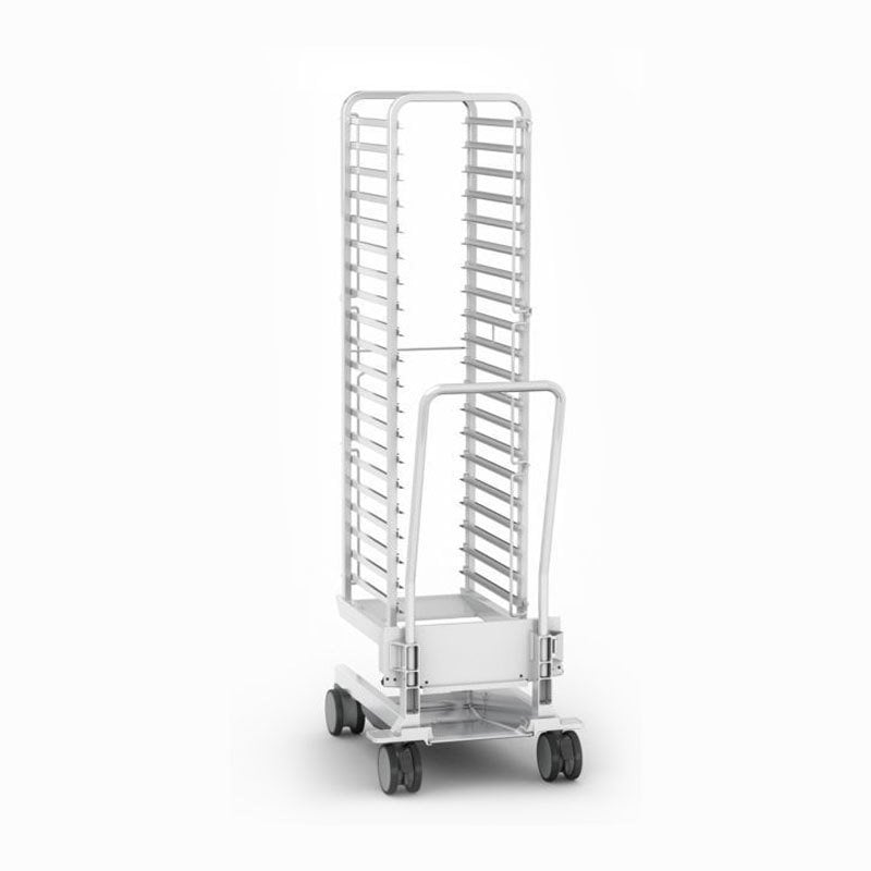 RATIONAL Mobil Tepsi Standı, Tip 20-1/1 Standart, 20 Raflı