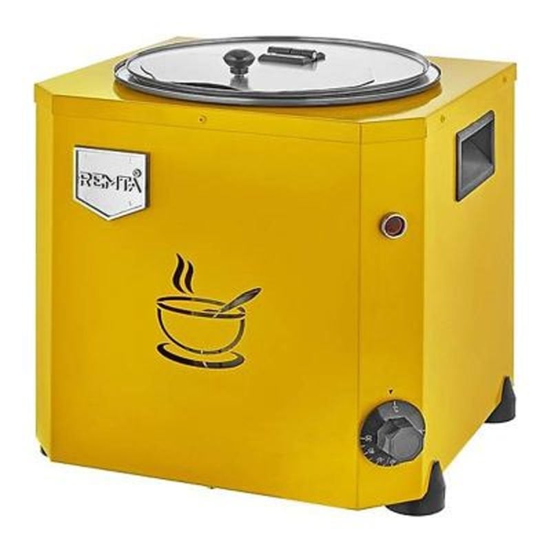 Remta Jumbo Model Çorba Isıtıcısı 9 Litre, Sarı CB20