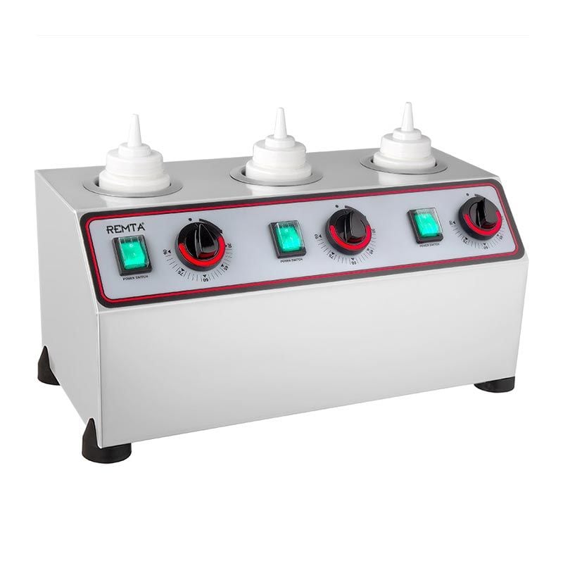 Remta SC4 Isıtıcılı Sosluk, 3\'lü