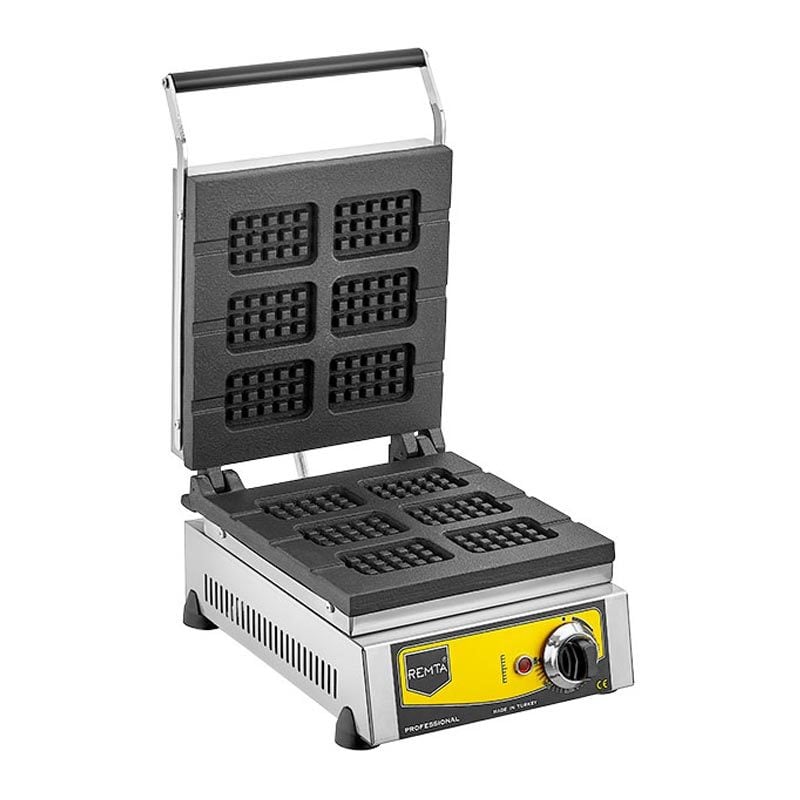 Remta W17 Çubuk Waffle Makinesi, 6\'lı, Elektrikli